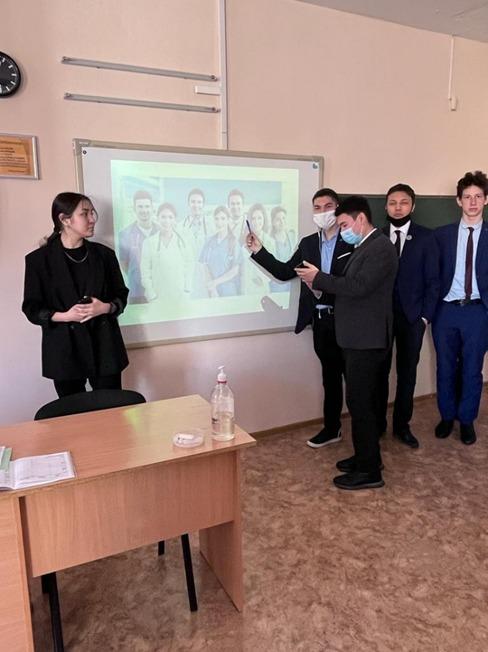 Кәсіптік бағдар беру апталығы. Неделя профориентации